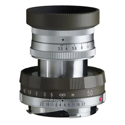 Voigtländer Lanthar 50mm F/3.5 Typ I Leica monture M, olive