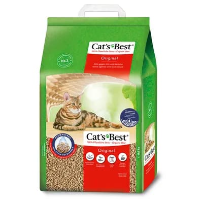 20L Cat's Best Öko Plus / Original (env. 9 kg) Litière pour chat