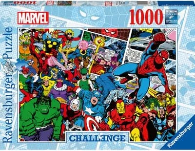 Puzzle 1000 p - Marvel (Challenge Puzzle)