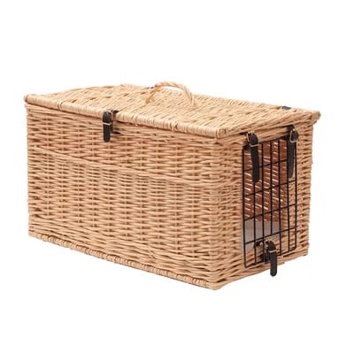 Panier de transport Aumüller pour chat et petit chien - l 30 x P 53 x H 39 cm