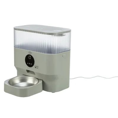 Distributeur automatique de nourriture TX-C Smart Trixie, jusqu'à 5 l de croquettes, pour chats