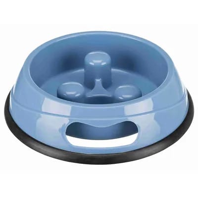 Gamelle en plastique Trixie Slow Feed pour chien et chat - capacité : 450 mL
