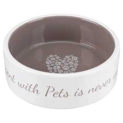 Gamelle en céramique 300mL Trixie Pet's Home pour chien - 12 cm de diamètre