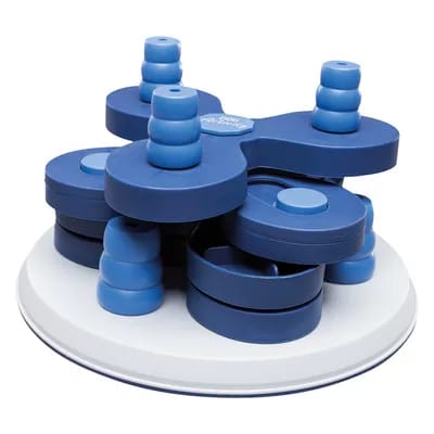 Jeu d'intelligence Trixie Dog Activity Flower Tower pour chien - 30 cm de diamètre x H 13 cm