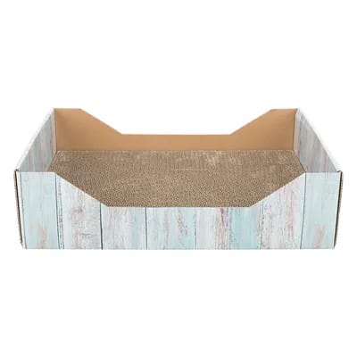Griffoir en carton Trixie pour chat - L 45 x l 12 x L 33 cm