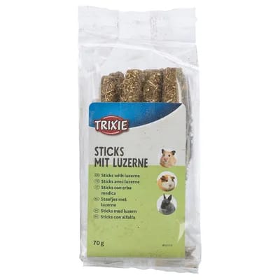 environ 70 g Sticks à la luzerne Trixie pour lapin et rongeur