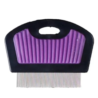 Peigne anti-puces Karlie Professional pour chat - L 7 x l 5,5 x H 0,5 cm
