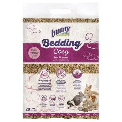 20L Litière de paille Bunny Cosy pour lapin et rongeur