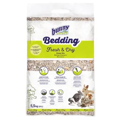 2x 29 l Bunny Bedding Fresh & Dry pour lapin nain et rongeur