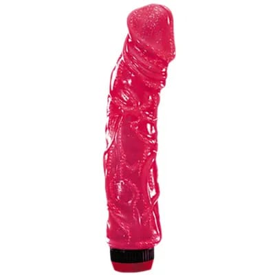 Vibromasseur flexible rouge