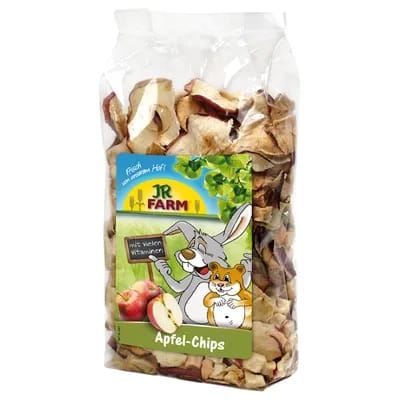 250g Chips de pomme JR Farm Nourriture pour rongeur et lapin