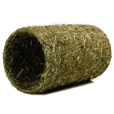 JR Farm Tunnel de foin pour rongeur et lapin L 25 x l 13,5 cm