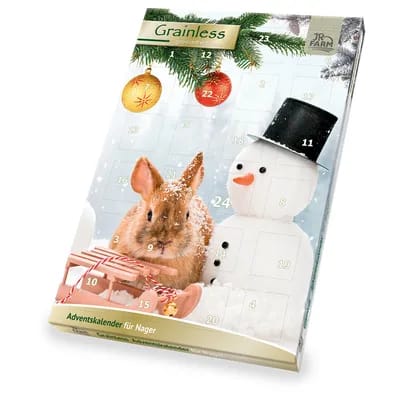 JR Farm Grainless Calendrier de l'Avent pour rongeur - 1 calendrier de l'Avent (360 g)