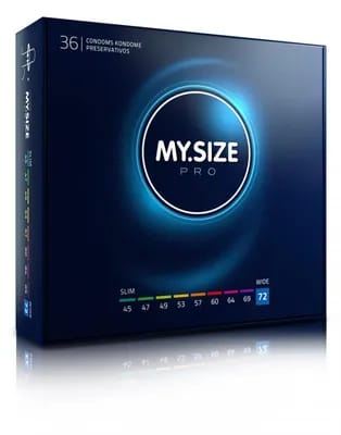 MY.SIZE Pro 72 mm - 36 pièces