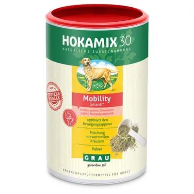 Hokamix Mobility Articulations+ en poudre pour chien - 2 x 150 g