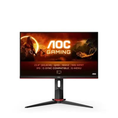 AOC G2 Q24G2A/BK 23.8" QHD/165Hz/1ms/IPS/HDR/G-SYNC