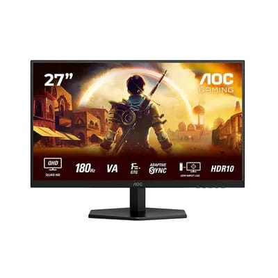 Ecran Pc Gamer 27" Aoc Q27g42xne - 0,5ms/ 180hz/qhd