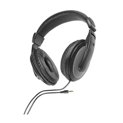 Casque Tv Hama Filaire Shell Ii Noir