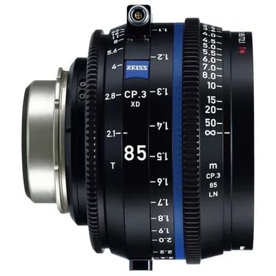Zeiss Compact Prime CP.3 85mm T2.1 PL mount XD eXtended data