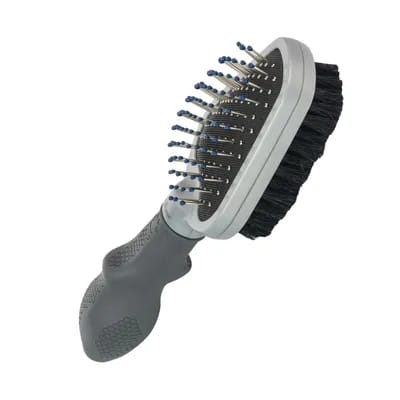 Brosse double FURminator L 21 x l 6,5 x H 4 cm - pour chien