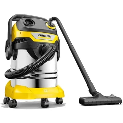 Kärcher WD 5 S V-25/5/22 - Aspirateur - traineau - sac - jaune