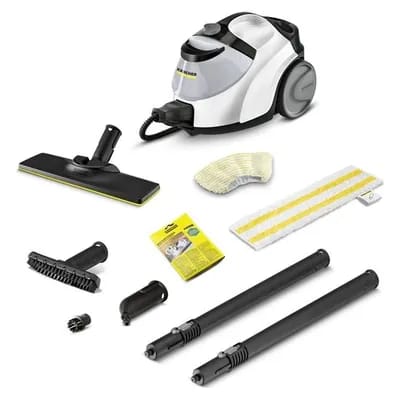 Nettoyeur à vapeur Kärcher SC 5 EasyFix Iron Plug - traineau - blanc