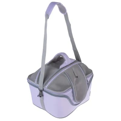 Sac de transport TIAKI Lavande pour chat et petit chien