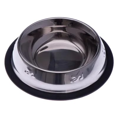 200mL Gamelle antidérapante en inox - pour chat
