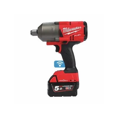 Boulonneuse à chocs m18 onefhiwf34-502x 1627 nm carré 2 18 v 5 ah moteur charbon batterie 3.5 kg 1800 trs/min 3/4 " 2400 cp/min 2034 n/m 1 coffret(s)