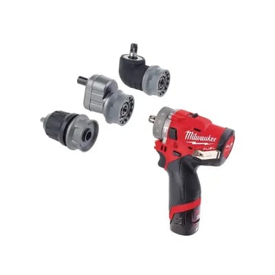 Perceuse-visseuse 6 en 1 m12 fpdxkit-202x 12v 2x2ah 1.2 kg 2 batterie 13 mm 12 v 2 ah moteur sans charbon 1700 trs/min perceuse-visseuse 6 en 1 m12 fp