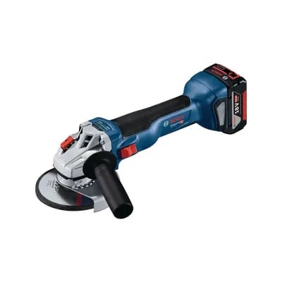 Meuleuse angulaire ø125mm gws 18v-10 4ah 2 18 v batterie moteur sans charbon 125 mm 4 ah 2.1 kg 9000 trs/min meuleuse angulaire ø125mm gws 18v-10 4ah