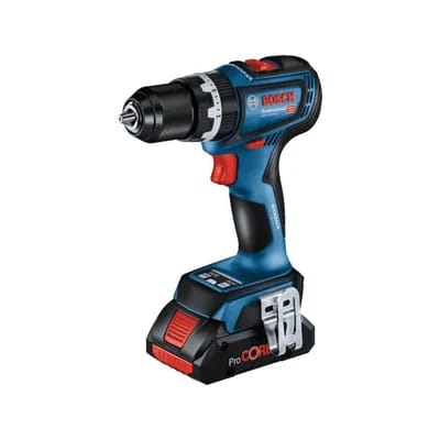 Perceuse-visseuse à percussion gsb 18v-90 c 2 18 v moteur charbon batterie 2.5 kg 13 mm 4 ah 2100 trs/min 1 pièce(s) 64 n/m perceuse-visseuse à percus