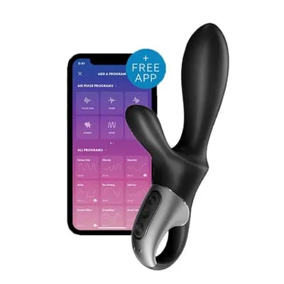 Satisfyer Heat Climax + Vibromasseur Rabbit Connecté