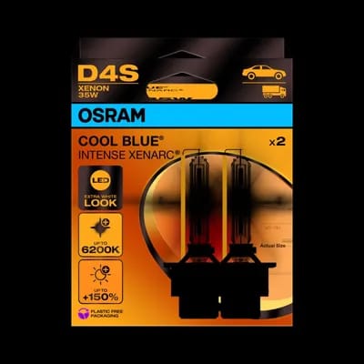 2 Ampoules Osram D4s Cool Xenarc Bleu
