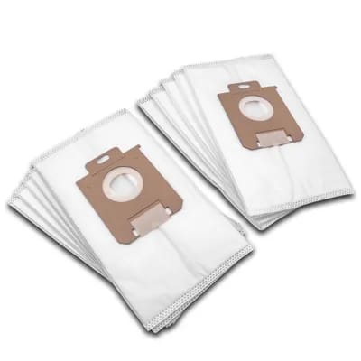 vhbw 10 sacs micro fibres non tissées / carton pour aspirateur Philips FC 9000 - 9049 - Universe, FC 9050 - 9099 - Jewel