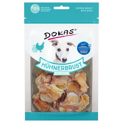 70 g Dokas filet de poulet & pomme - Friandises pour chien et chat