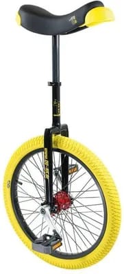 Monocycle jante alu pneu jaune QU-AX Profi Isis 20"