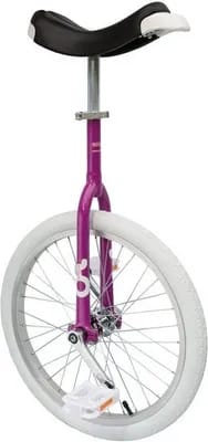 Monocycle jante alu pneu blanc QU-AX Onlyone