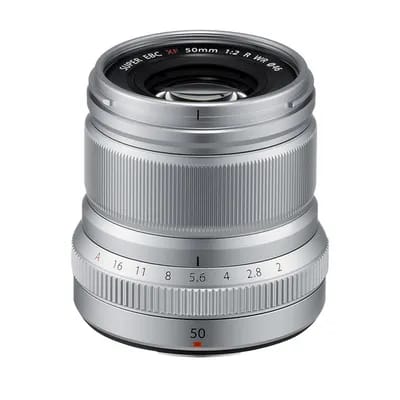 Fujinon XF 50 mm f/2.0 R WR Argent