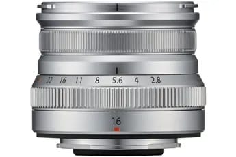 Objectif à Focale fixe Fuji XF 16mm F/2.8 R WR Silver