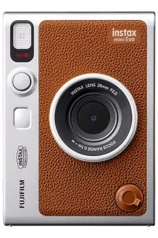 Appareil photo instantané Fujifilm Instax Mini EVO Marron
