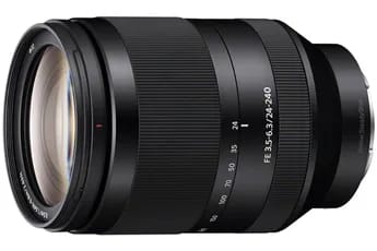 Objectif zoom Sony FE 24-240MM F/3,5-6,3 OSS NOIR