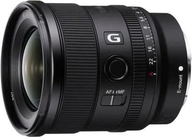 Objectif pour Hybride SONY SEL FE 20mm F1.8 G