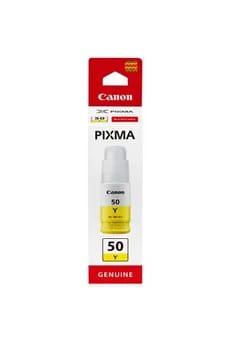 Cartouche d'encre Canon GI-50 JAUNE