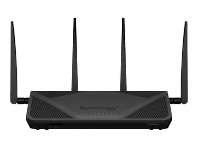 Synology RT2600ac - Routeur sans fil - commutateur 4 ports - 1GbE - ports WAN : 2 - Wi-Fi 5 - Bi-bande