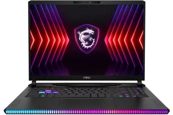 PC portable Msi gaming Raider GE68 HX 14VIG  - 16"- QHD+ 240 Hz- Intel core i9  64 Go RAM 2 To  SSD RTX 4090  TGP 175 W - Noir