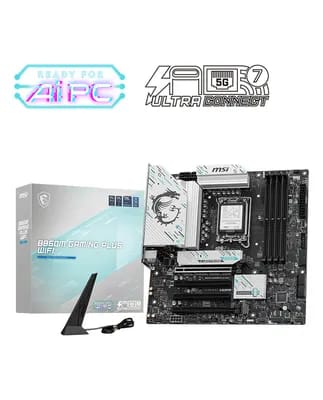 MSI B860M GAMING PLUS WIFI carte mère Intel B860 LGA 1851 (Socket V1) micro ATX