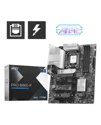MSI PRO B860-P carte mère Intel B860 LGA 1851 (Socket V1) ATX