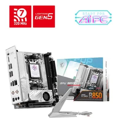 MSI MPG B850I EDGE TI WIFI - B850/AM5/DDR5/mITX