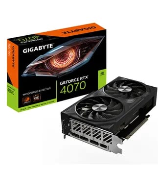 Gigabyte GeForce RTX 4070 WINDFORCE 2X OC 12G NVIDIA 12 Go GDDR6X